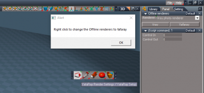 YafaRay Render Settings toolbar LMB command.png