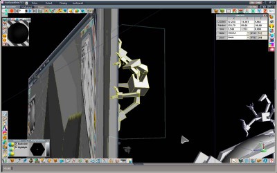 trueSpace boolean bots WIP07 tSnanoBot corner peeker