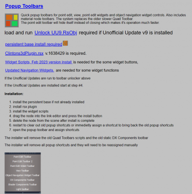 Popup toolbars.png (139.12 KiB) Viewed 1517 times Popup toolbars.png