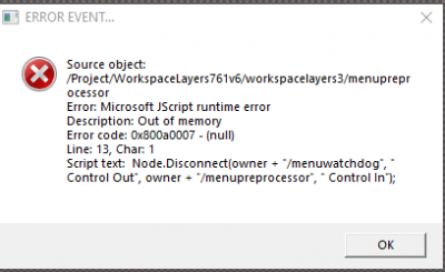 Persistent ERROR.png (13.12 KiB) Viewed 3711 times Persistent ERROR.png