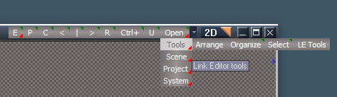 Link Editor Navagator Tools.png