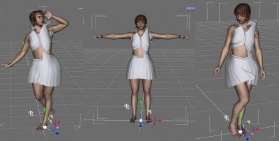 SDS, rig transfer, poses in Daz