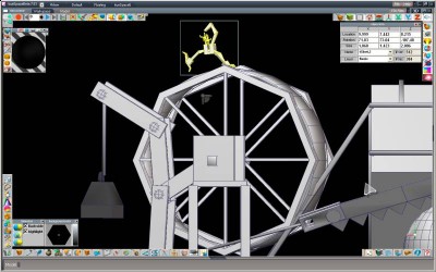 pulley drive cage