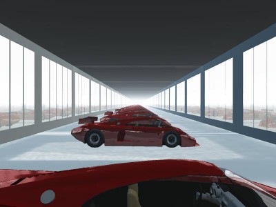 Vue render with double mirror