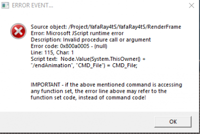 Render Animation test with an empty YafaRay Installation Path .PNG (13.68 KiB) Viewed 10114 times Render Animation test with an empty YafaRay Installation Path .PNG