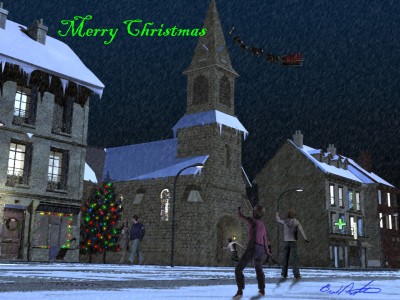 christmas2009B.jpg (461.17 KiB) Viewed 4956 times I didn't build anything for this, just a Christmas card render.